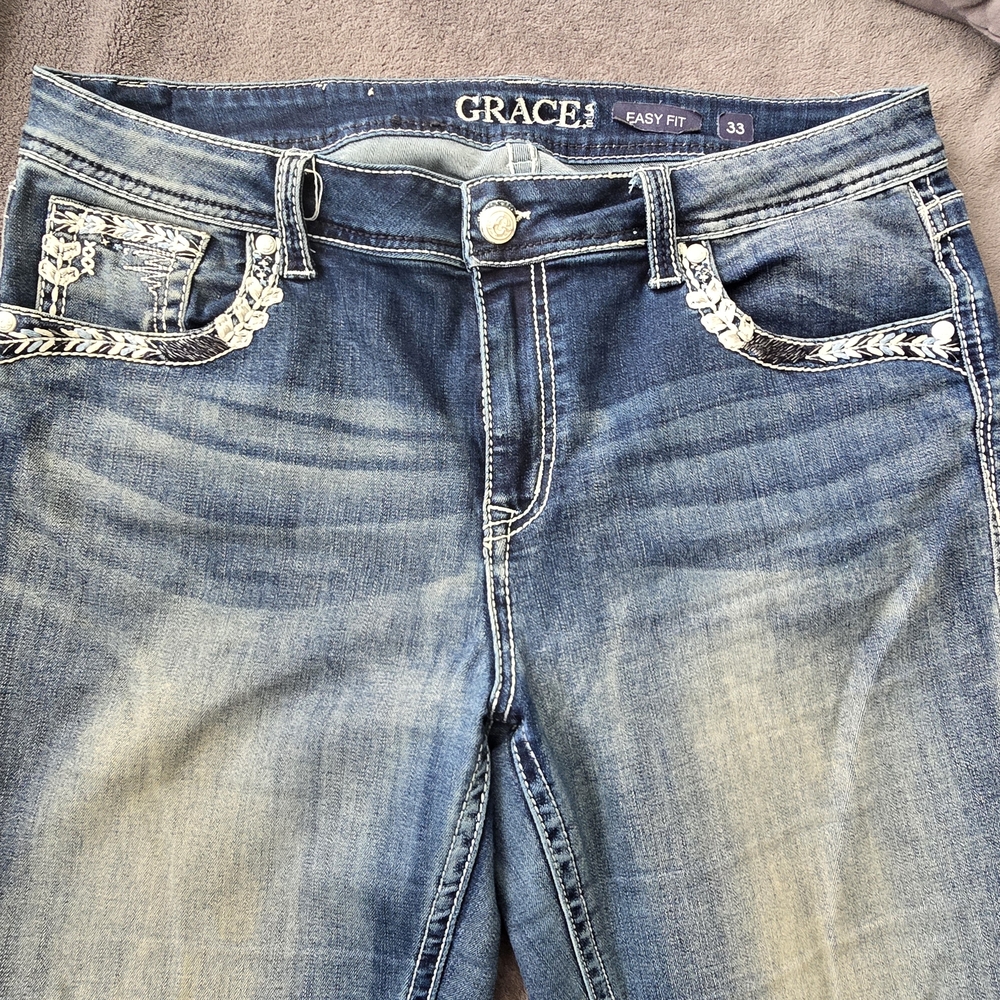 Grace Women's Blue Jeans